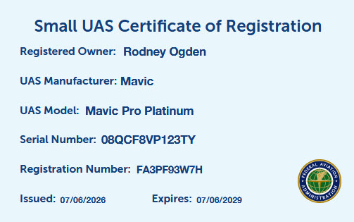FAA Certificate
